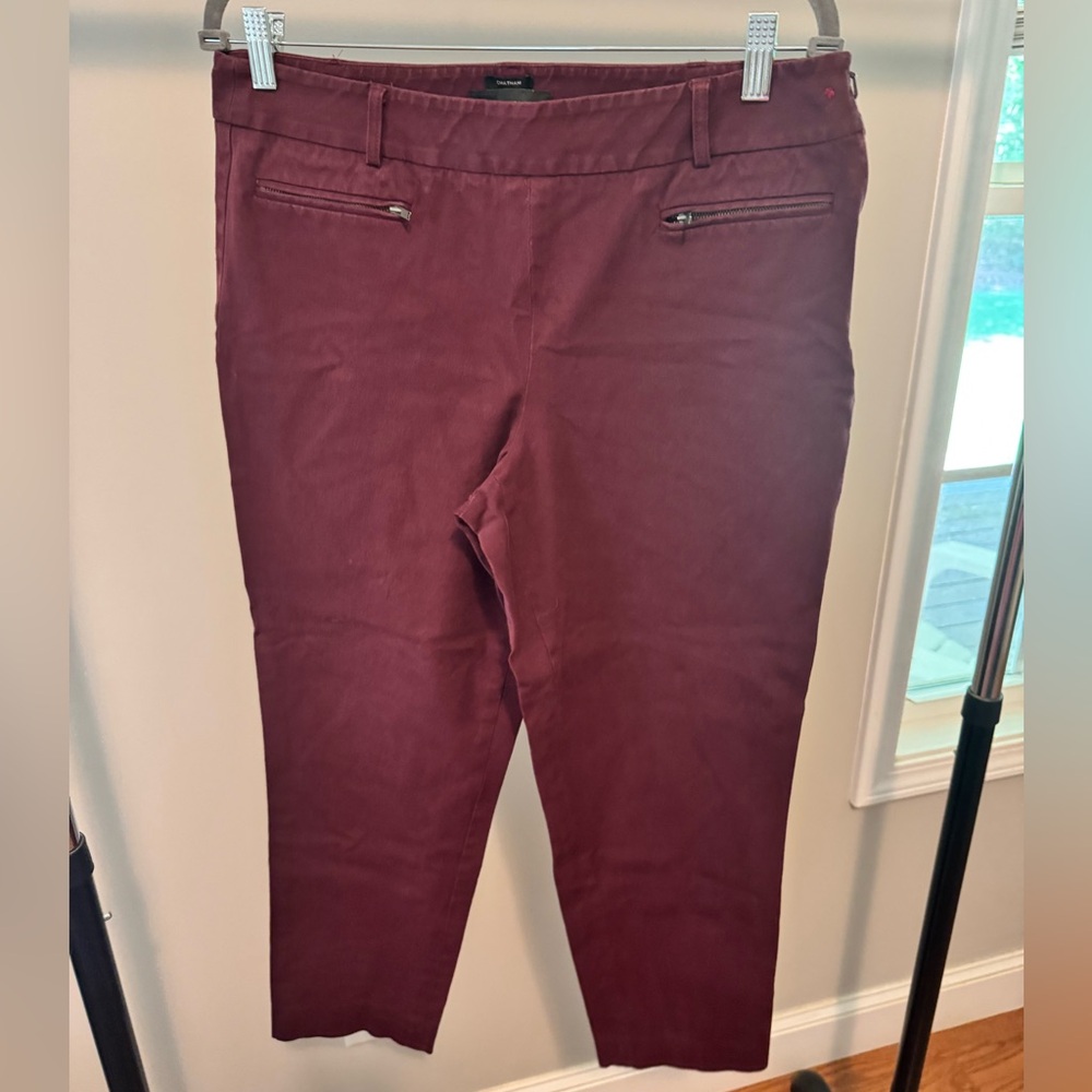 Talbots Deep Burgundy Trousers